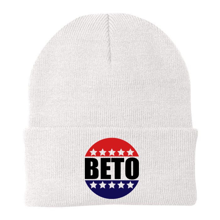 Retro Beto For Texas Senate Election Knit Cap Winter Beanie