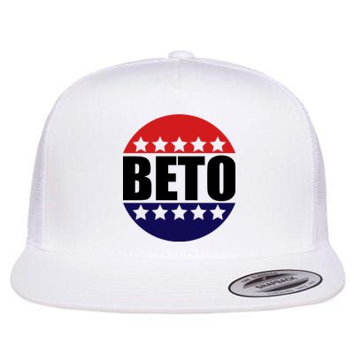 Retro Beto For Texas Senate Election Flat Bill Trucker Hat