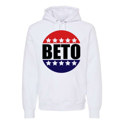 Retro Beto For Texas Senate Election Premium Hoodie