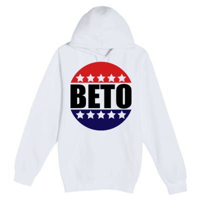 Retro Beto For Texas Senate Election Premium Pullover Hoodie