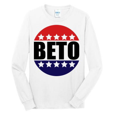 Retro Beto For Texas Senate Election Tall Long Sleeve T-Shirt