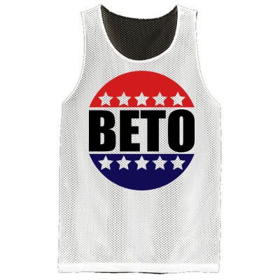 Retro Beto For Texas Senate Election Mesh Reversible Basketball Jersey Tank