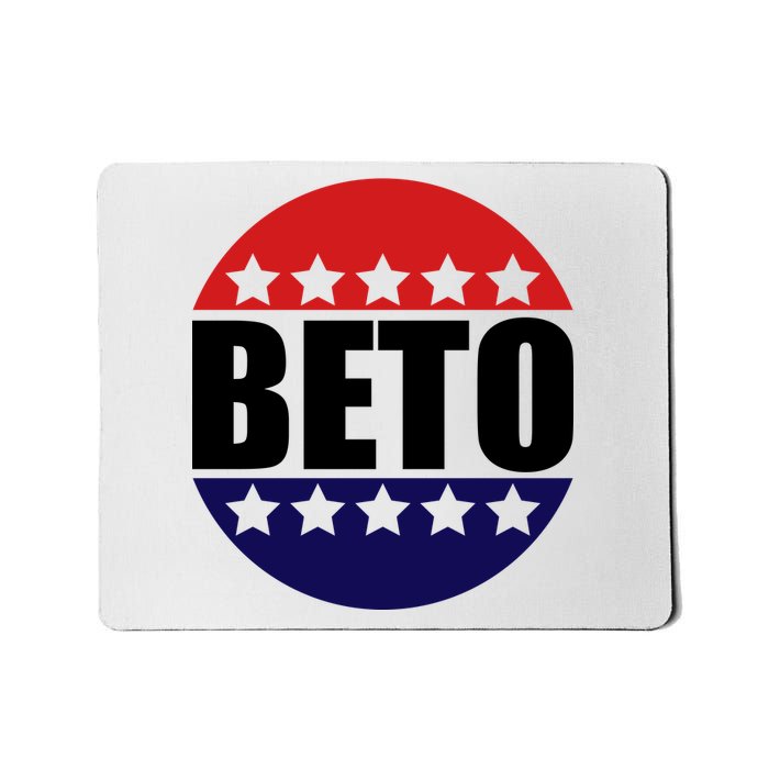 Retro Beto For Texas Senate Election Mousepad