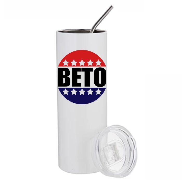 Retro Beto For Texas Senate Election Stainless Steel Tumbler