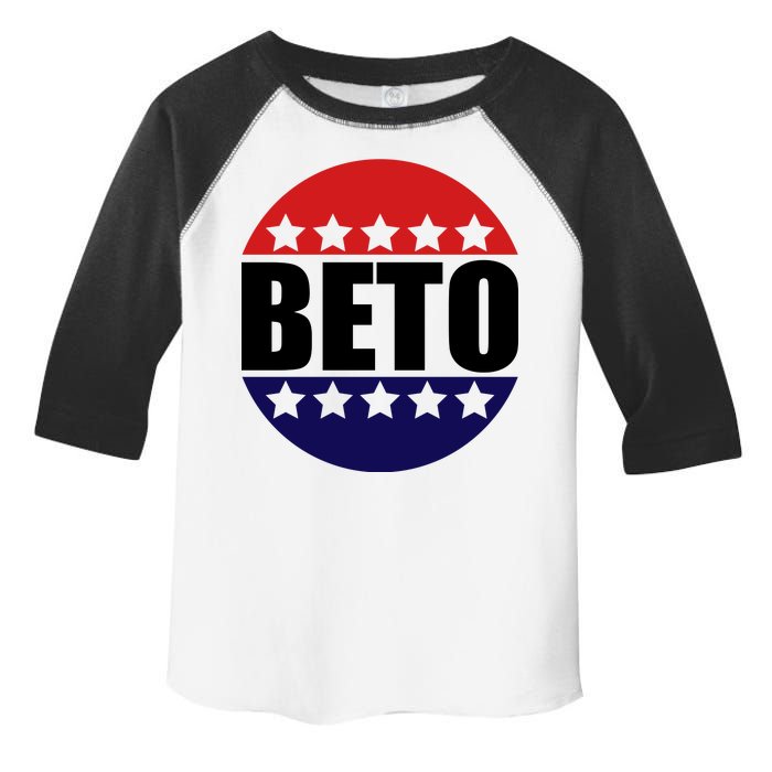 Retro Beto For Texas Senate Election Toddler Fine Jersey T-Shirt