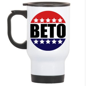 Retro Beto For Texas Senate Election Stainless Steel Travel Mug