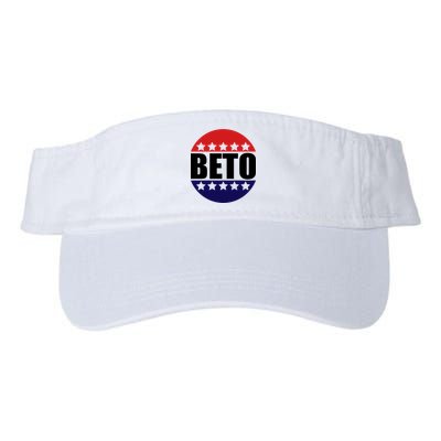 Retro Beto For Texas Senate Election Valucap Bio-Washed Visor