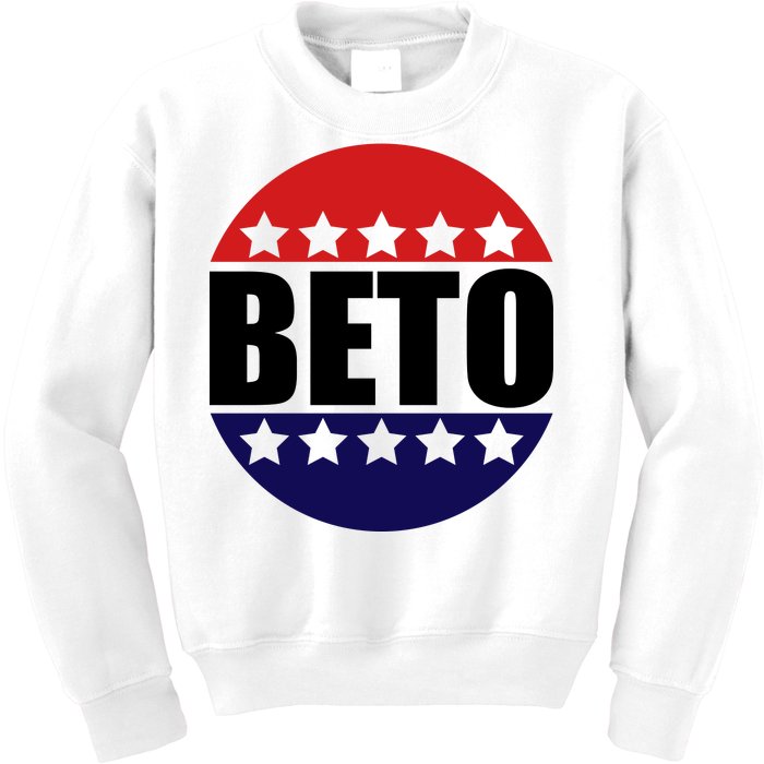 Retro Beto For Texas Senate Election Kids Sweatshirt