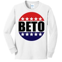 Retro Beto For Texas Senate Election Kids Long Sleeve Shirt