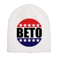 Retro Beto For Texas Senate Election Short Acrylic Beanie