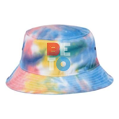 Retro BETO Logo Tie Dye Newport Bucket Hat