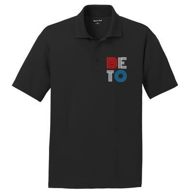 Retro BETO Logo PosiCharge RacerMesh Polo