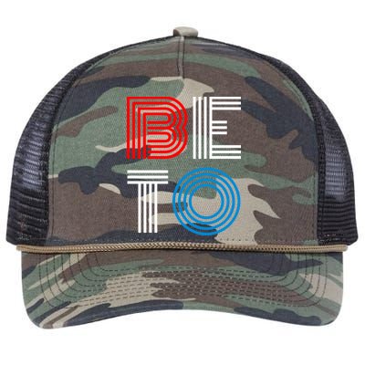 Retro BETO Logo Retro Rope Trucker Hat Cap