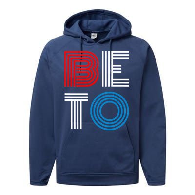 Retro BETO Logo Performance Fleece Hoodie