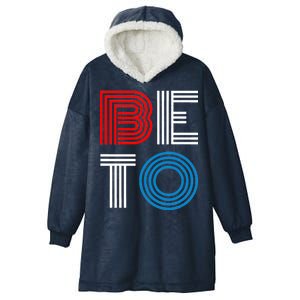 Retro BETO Logo Hooded Wearable Blanket