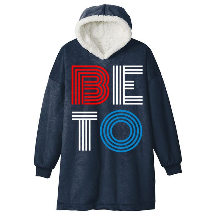 Retro BETO Logo Hooded Wearable Blanket