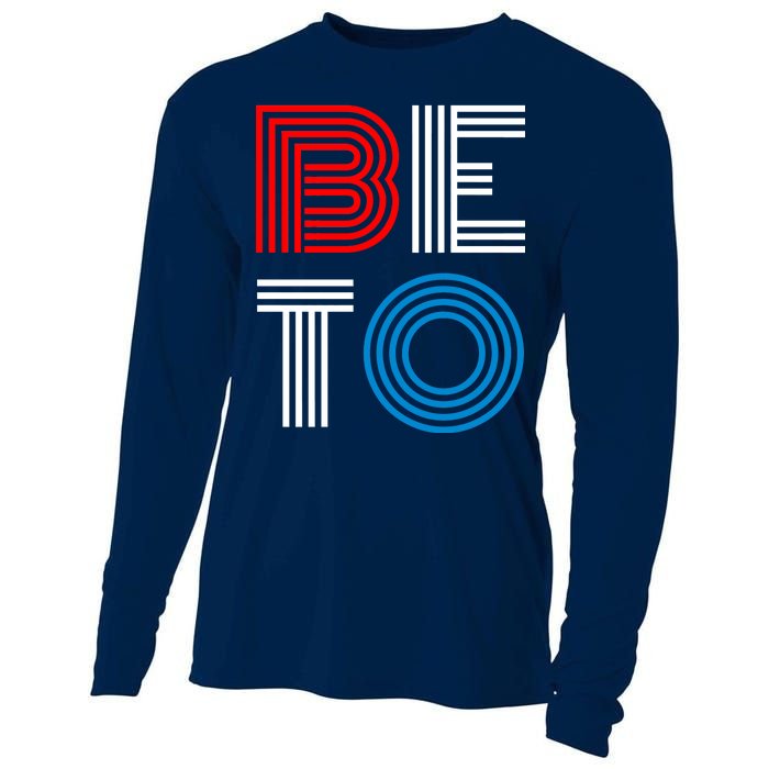 Retro BETO Logo Cooling Performance Long Sleeve Crew