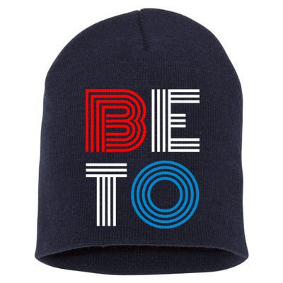 Retro BETO Logo Short Acrylic Beanie