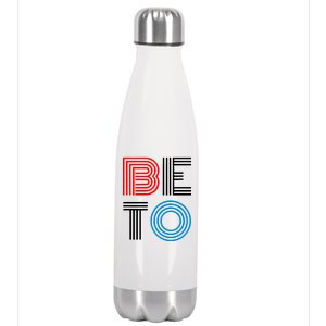 Retro BETO Logo Stainless Steel Insulated Water Bottle