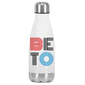 Retro BETO Logo Stainless Steel Insulated Water Bottle