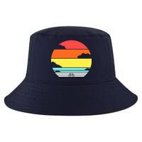 Retro Bicycle Sunset Cool Comfort Performance Bucket Hat