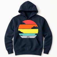 Retro Bicycle Sunset Hoodie