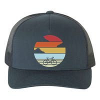 Retro Bicycle Sunset Vintage Yupoong Adult 5-Panel Trucker Hat