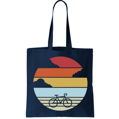 Retro Bicycle Sunset Vintage Bag