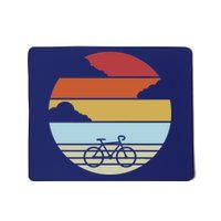 Retro Bicycle Sunset Vintage Mousepad