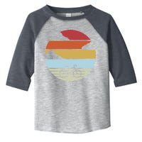 Retro Bicycle Sunset Vintage Toddler Fine Jersey T-Shirt