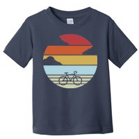 Retro Bicycle Sunset Vintage Toddler T-Shirt