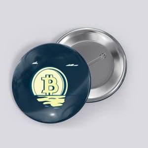 Retro Bitcoin Sunrise Button