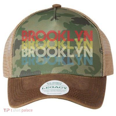 Retro Brooklyn Logo Legacy Tie Dye Trucker Hat