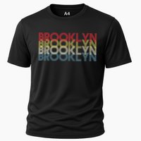 Retro Brooklyn Logo Cooling Performance Crew T-Shirt
