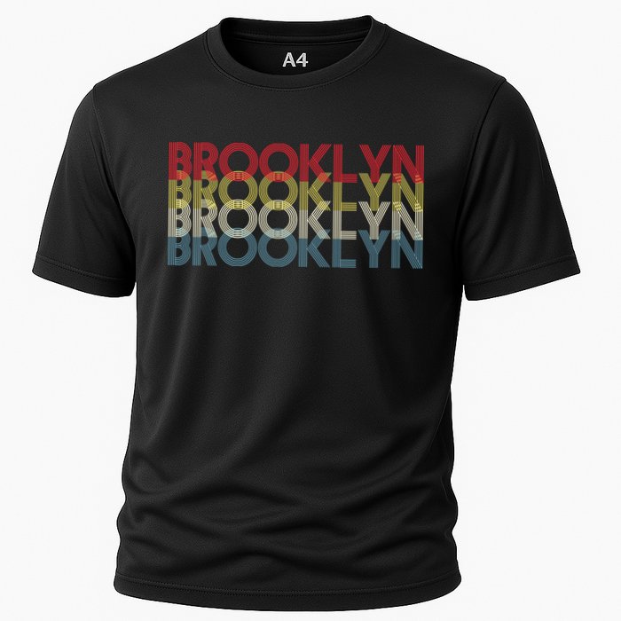 Retro Brooklyn Logo Cooling Performance Crew T-Shirt