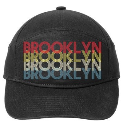 Retro Brooklyn Logo 7-Panel Snapback Hat