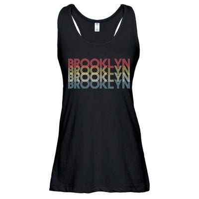 Retro Brooklyn Logo Ladies Essential Flowy Tank