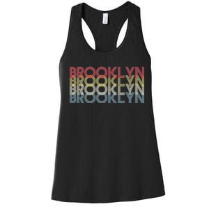 Retro Brooklyn Logo Women's Racerback Tank