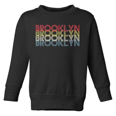 Retro Brooklyn Logo Toddler Sweatshirt