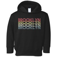 Retro Brooklyn Logo Toddler Hoodie