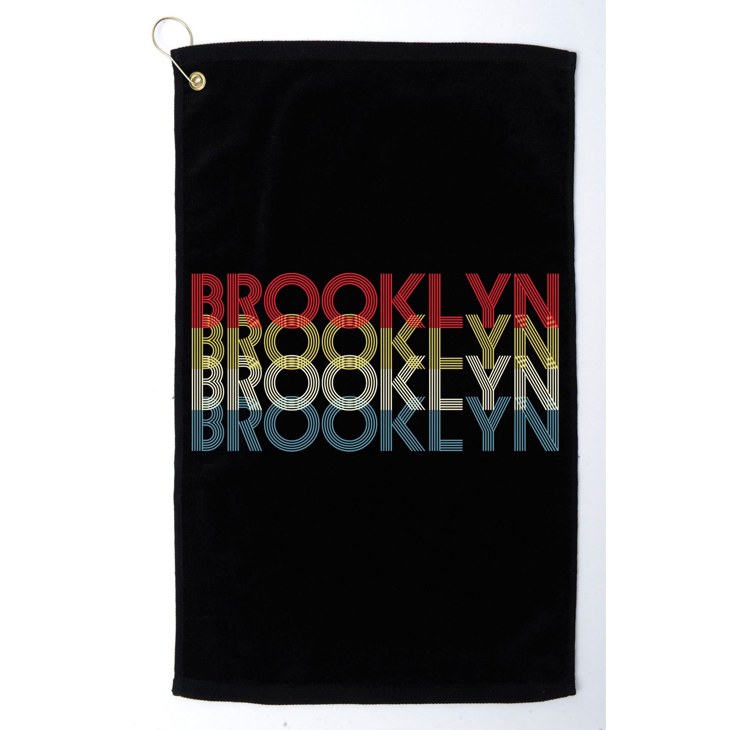 Retro Brooklyn Logo Golf Towel