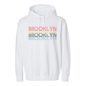 Retro Brooklyn Logo Garment-Dyed Fleece Hoodie