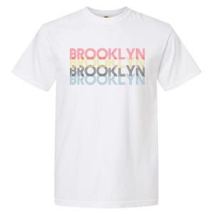 Retro Brooklyn Logo Garment-Dyed Heavyweight T-Shirt