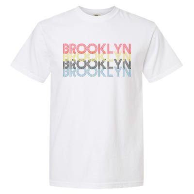 Retro Brooklyn Logo Garment-Dyed Heavyweight T-Shirt