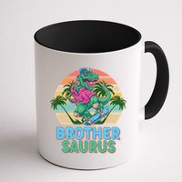 Retro Brother Saurus T-Rex Dinosaur Mug