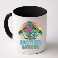 Retro Brother Saurus T-Rex Dinosaur Mug