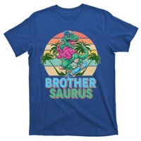 Retro Brother Saurus T-Rex Dinosaur T-Shirt