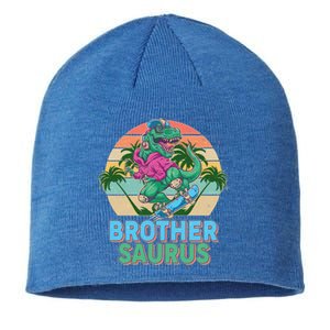 Retro Brother Saurus T-Rex Dinosaur Sustainable Beanie