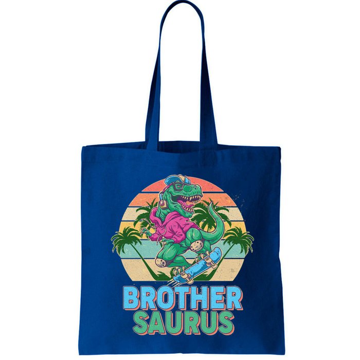 Retro Brother Saurus T-Rex Dinosaur Bag