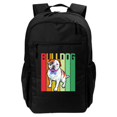 Retro Bulldog Backpack